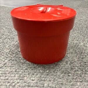 2 Quart Mr Coffee Iced Tea Pot Maker TM1 Replacement Brew Basket & Lid - Red